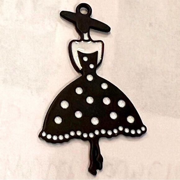 Elegant Dress Pendant multi Colors - Picture 1 of 1
